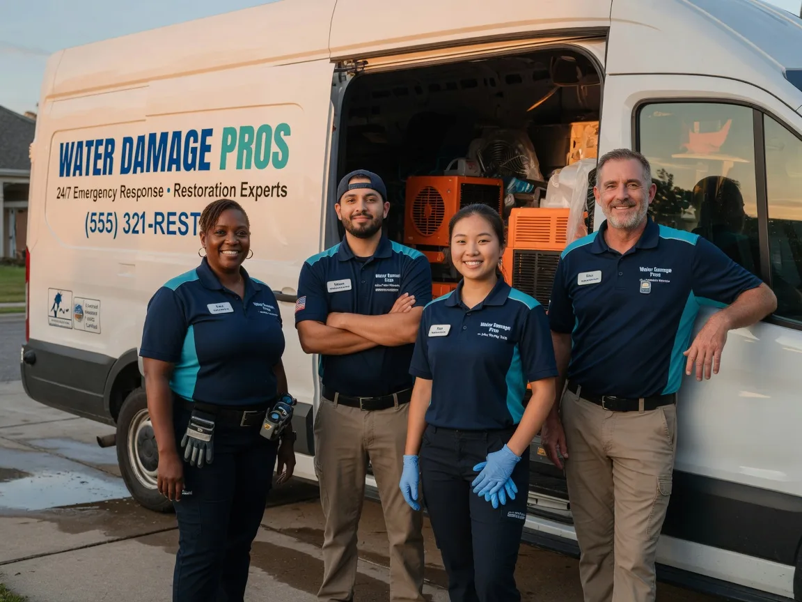 Water Damage Restoration company in Collinsville, TX